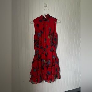 Mockneck Flow dress